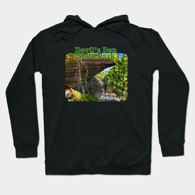 Devil's Den State Park, Arkansas Hoodie by MMcBuck